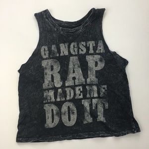 Control Gangsta Rap Made Me Do It Tank Top